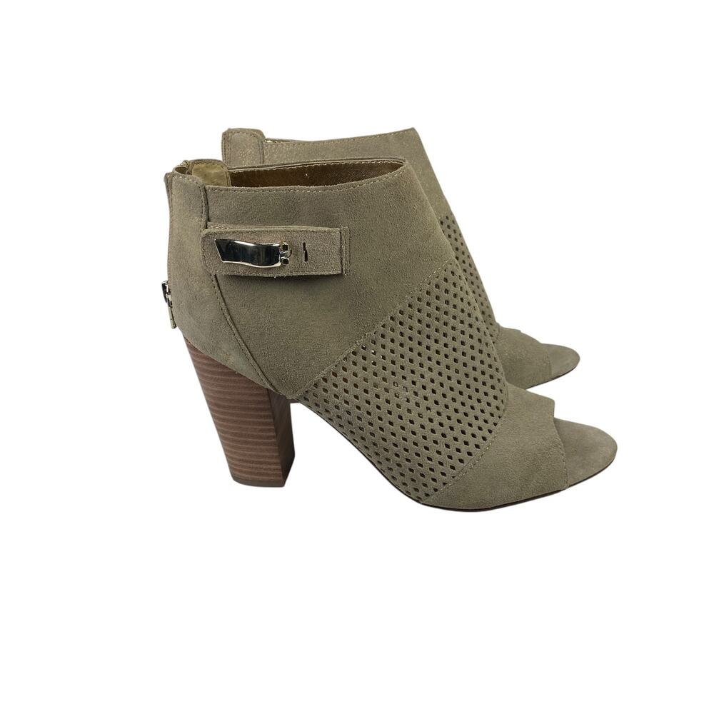 Dolce Vita Open Toe Marana Perforated Heel Booties Women Size 10